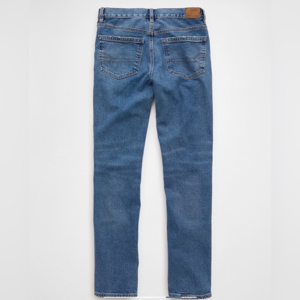 American Eagle Stretch High-Waisted Straight Jean size 10 - Picture 5 of 7
